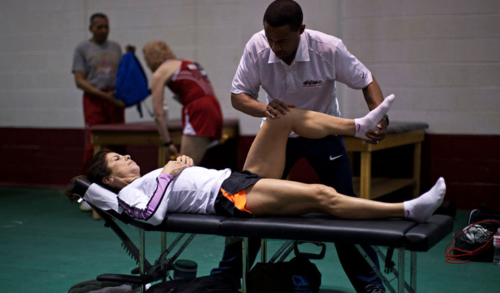 Sports chiropractic treatment